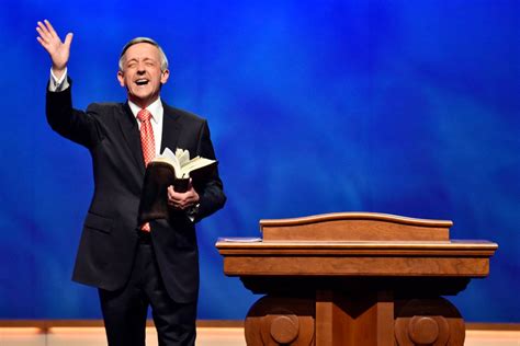Pastor robert jeffress - He's on a tour of megachurches that began at the First Baptist Church of Dallas with Pastor Robert Jeffress, which irked Trump, who characterized Jeffress' very act of hosting Pence as "a sign of ...